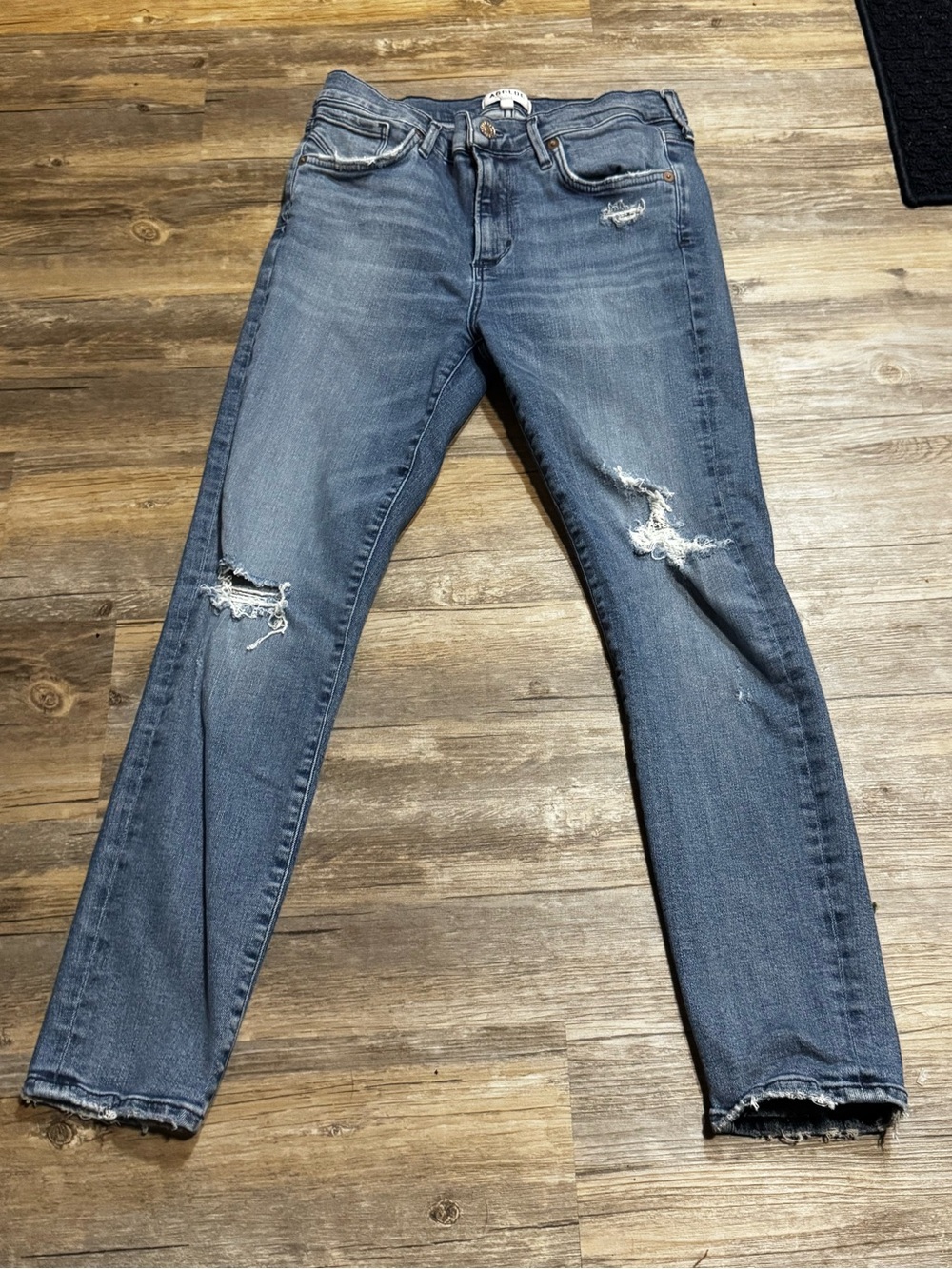 Agolde premium distressed jeans